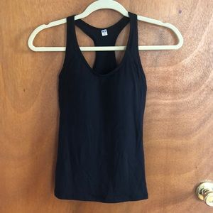 XS Uniqlo black bra top